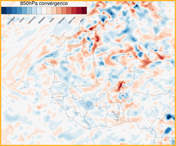 Convergence_850 - 850 hPa convergence