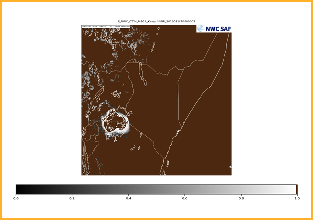 Cloud top temperature