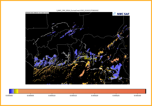 Cloud top droplet effective radius