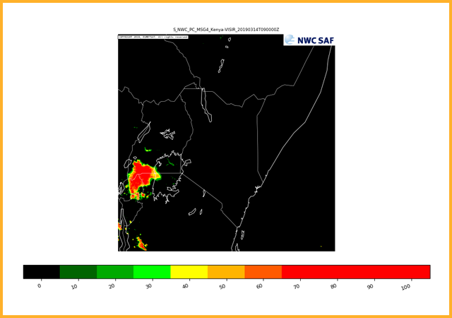 Chance of precipitation